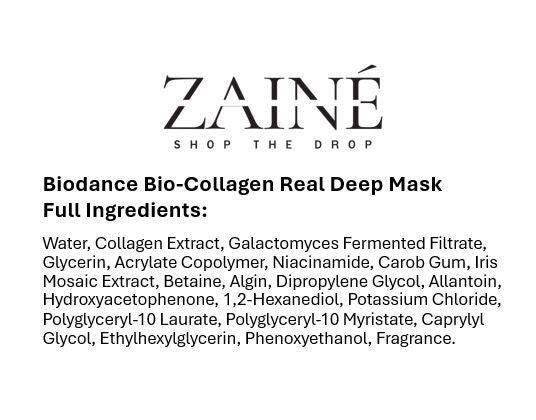 Biodance Bio-Collagen Real Deep Mask - 4 Sheets