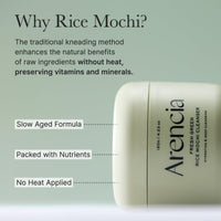Arencia Fresh Green Rice Mochi Cleanser - 120g