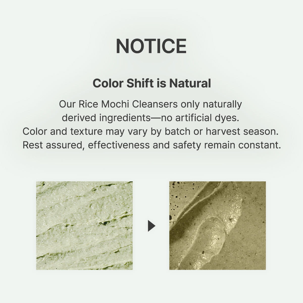 Arencia Fresh Green Rice Mochi Cleanser - 120g